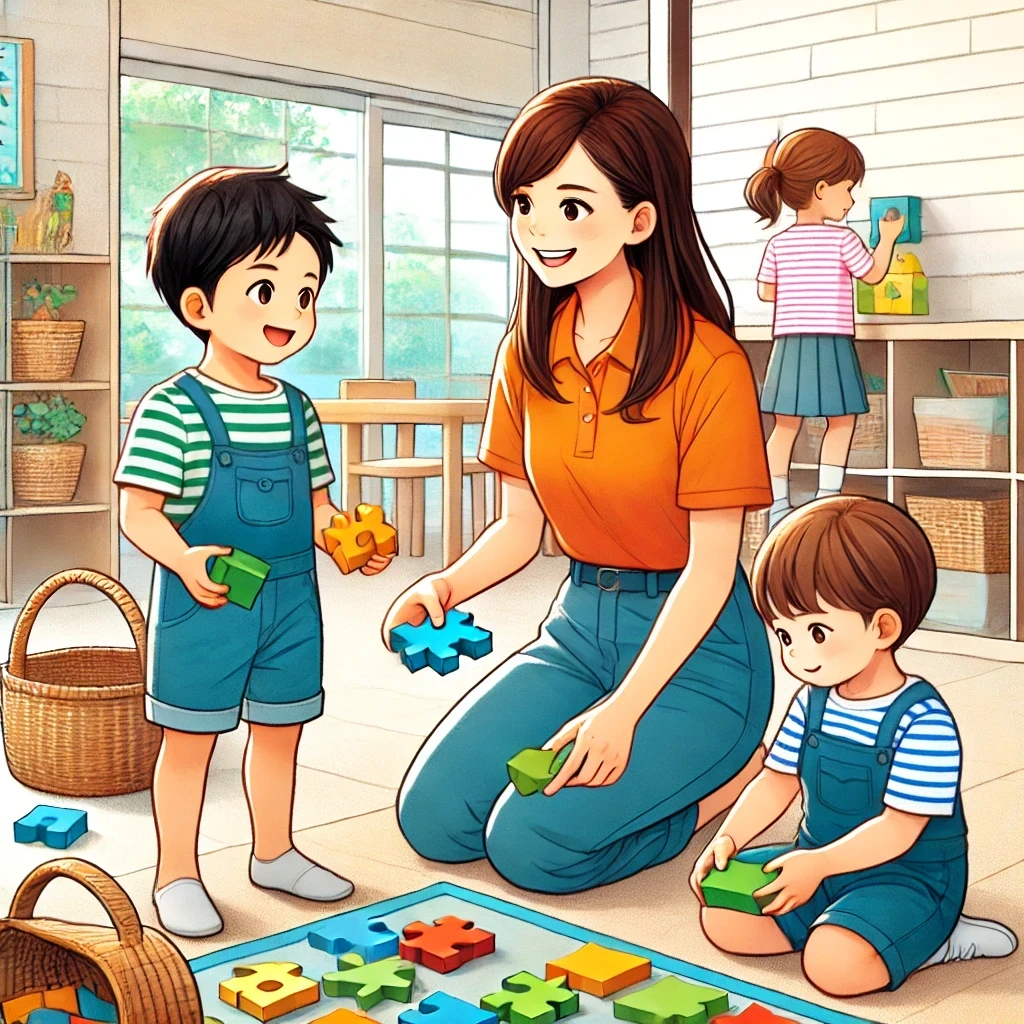 ブロック、パズル遊び